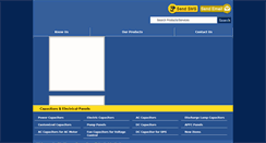 Desktop Screenshot of chaitanyacapacitors.com
